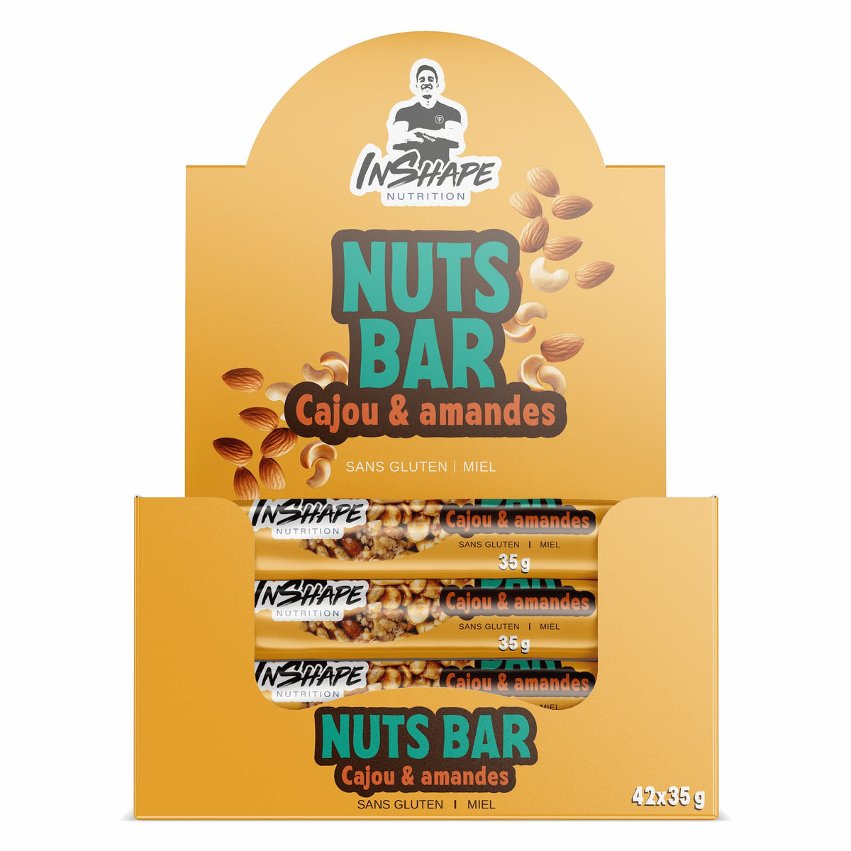 Nuts Bar 35 g — lots et boîtes